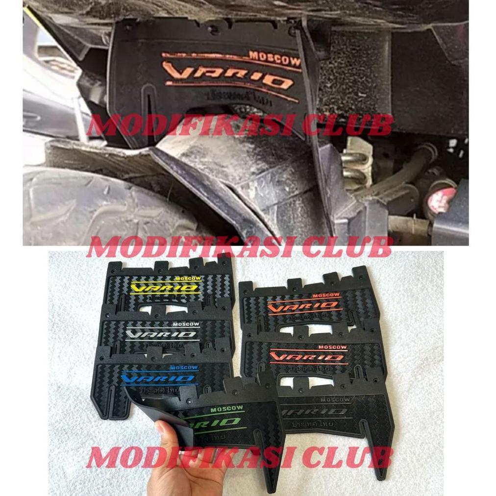 Premium Mud Flap Vario 125 150 Esp Karbon Mudflap Vario 125 150 Esp New Carbon Moscow Karet Pelindun