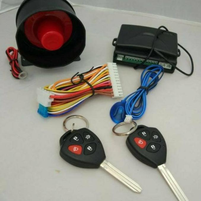 Promo Alarm mobil model remot kunci inova universal Diskon