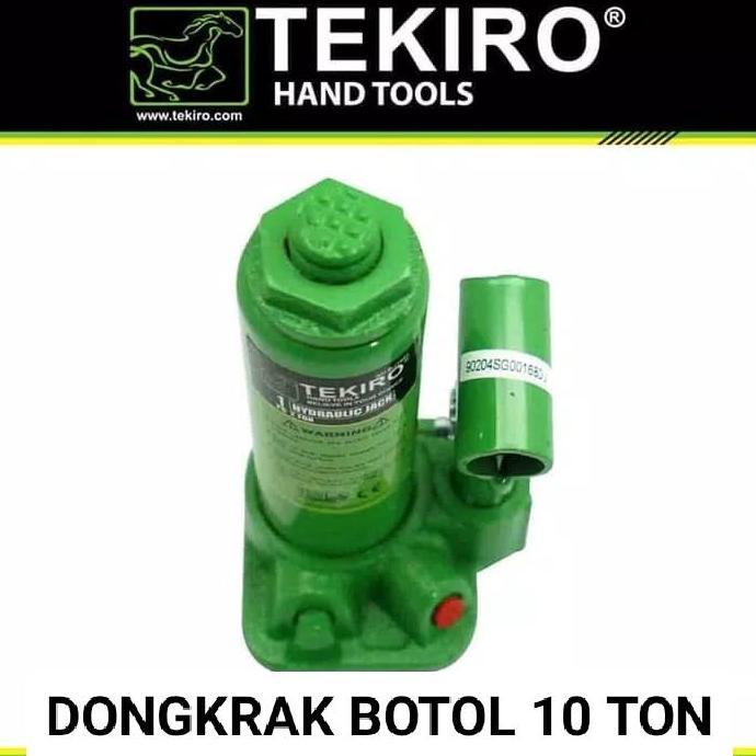 Ready Dongkrak Botol TEKIRO 10 Ton / Dongkrak Mobil 10 Ton TEKIRO