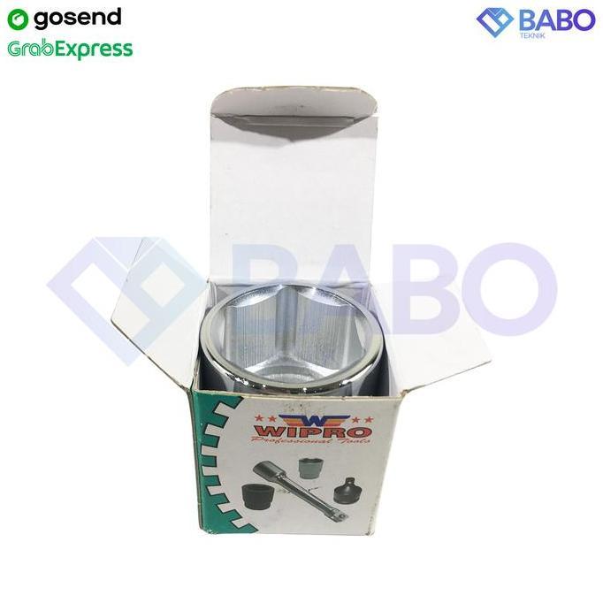 WIPRO Kunci Sok 46 mm Stang 3/4" inch Mata 6 PT - Socket Sock