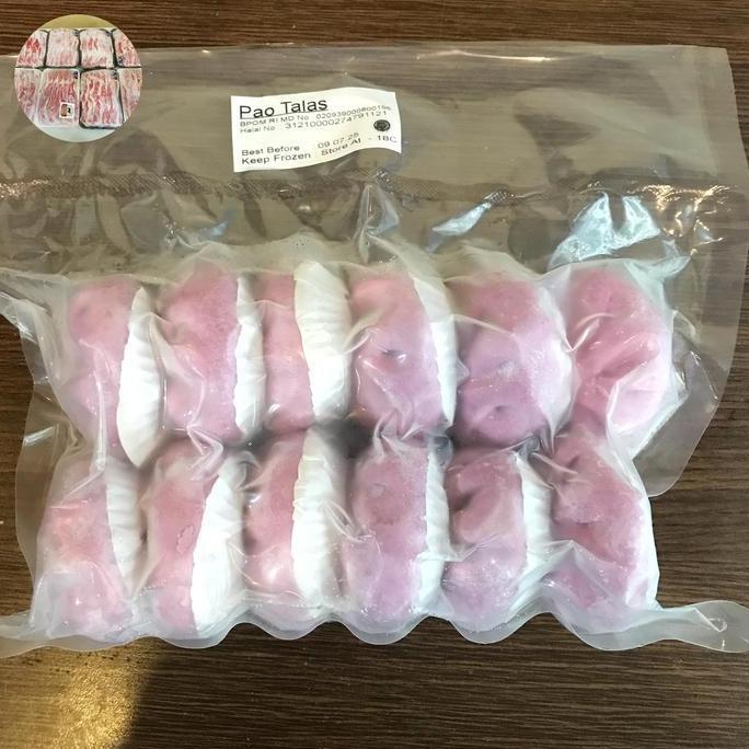 Dimsum bakpao isi talas / pao dimsum isi talas / dimsum frozen