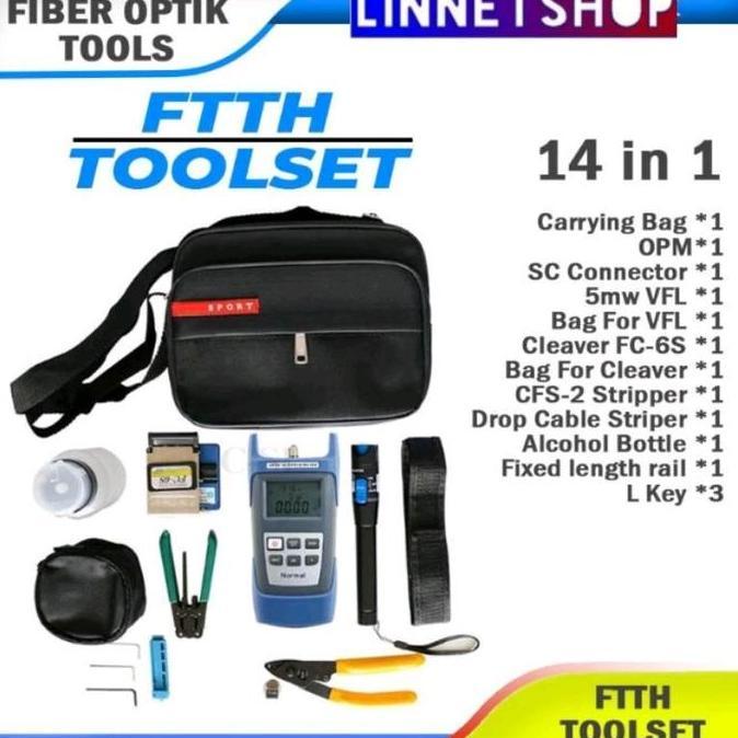 FTTH Tool Set Alat Kerja Fiber Optik