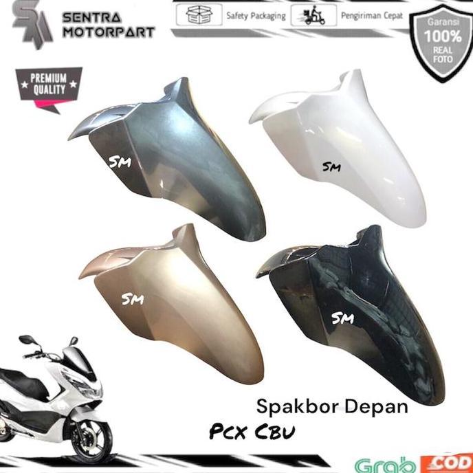 Spakbor slebor depan pcx 125 150 cbu vietnam putih mutiara