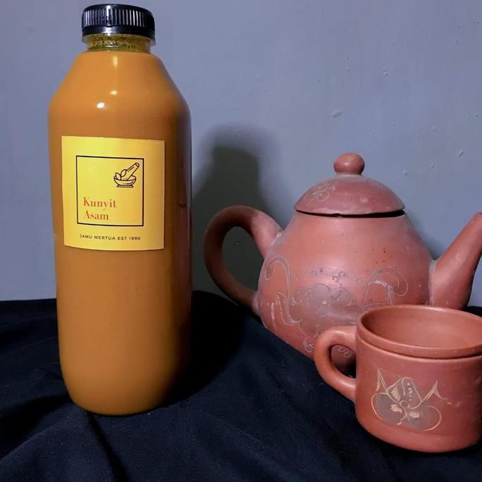 jamu kunyit asam 1liter/jamu mertua