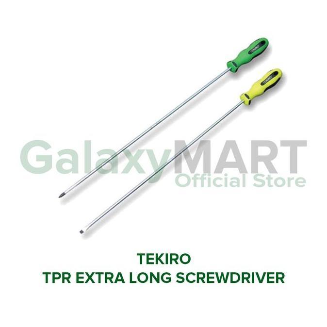 TEKIRO Obeng TPR Extra Long / Obeng TPR Extra Panjang + / - 400 MM