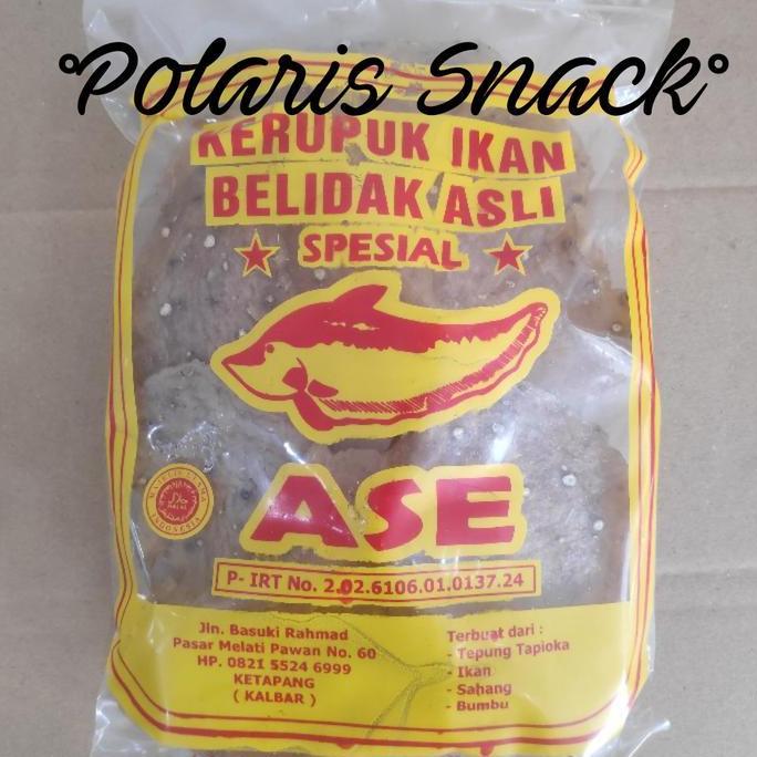 Kerupuk ikan belidak Ase Spesial