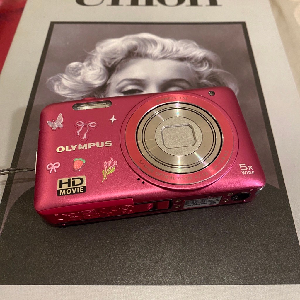 Kamera Digital Digicam Olympus VG 120 Pink