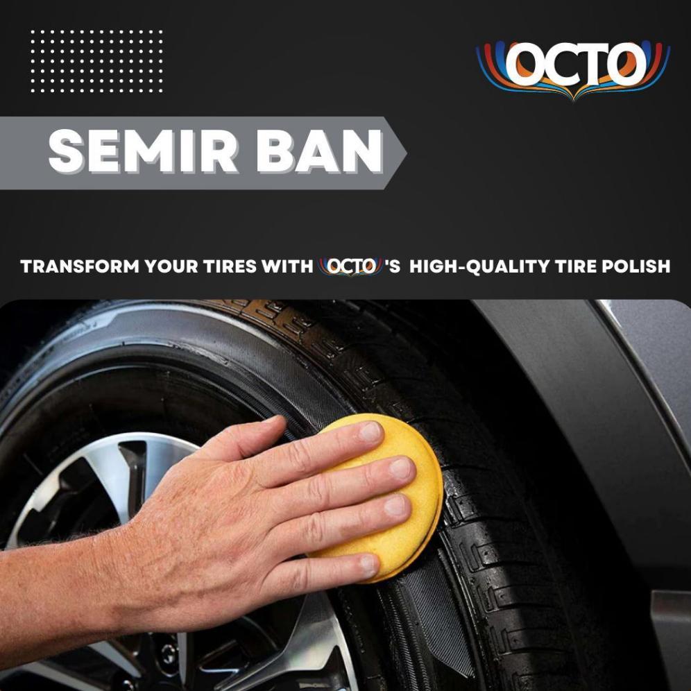 Cuci Gudang  Octo Semir Ban Pengkilap Dan Penghitam Ban Mobil Motor