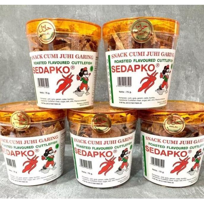 SEDAPKO SNACK CUMI JUHI GARING 75GRAM / SNACK ABON JUHI SEDAPKO