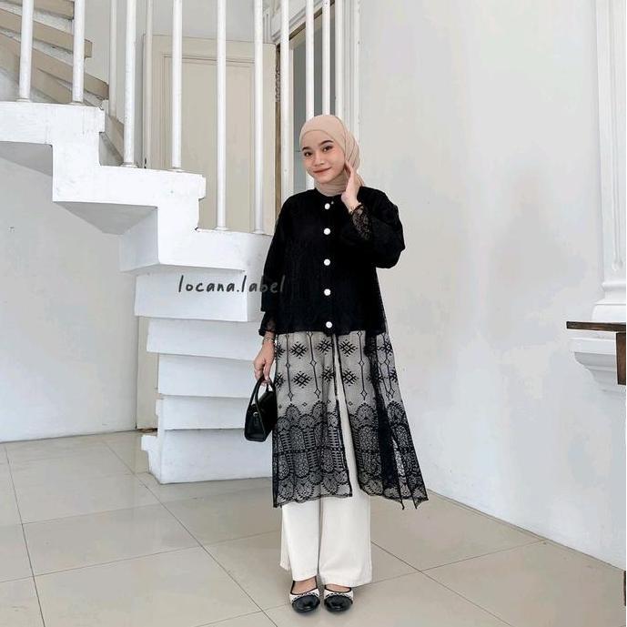 Murah Aluna Lacey Tunic (Original Label Locana)