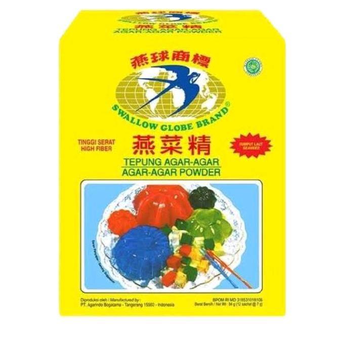 Agar Agar Swallow Plain Dus