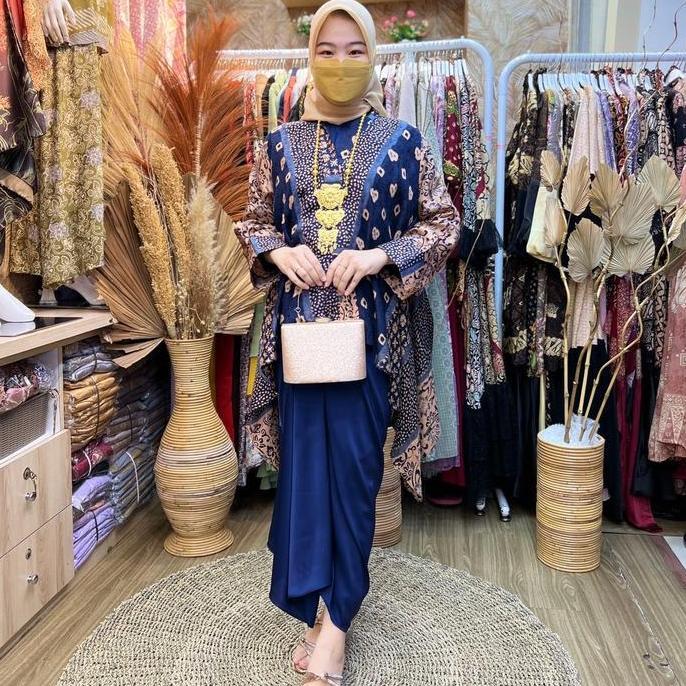 YESIKA SET KAFTAN | SET KAFTAN IKAT PREMIUM GIES 1211 | KAFTAN PESTA Batik Dress Kondangan Formal Mu
