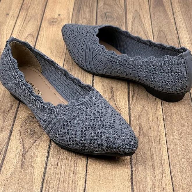 Harga Miring Sepatu Pantofel Wanita Muka Import, Sepatu Pantofel Wanita Kerja 3Cm Modern Elegan Heel