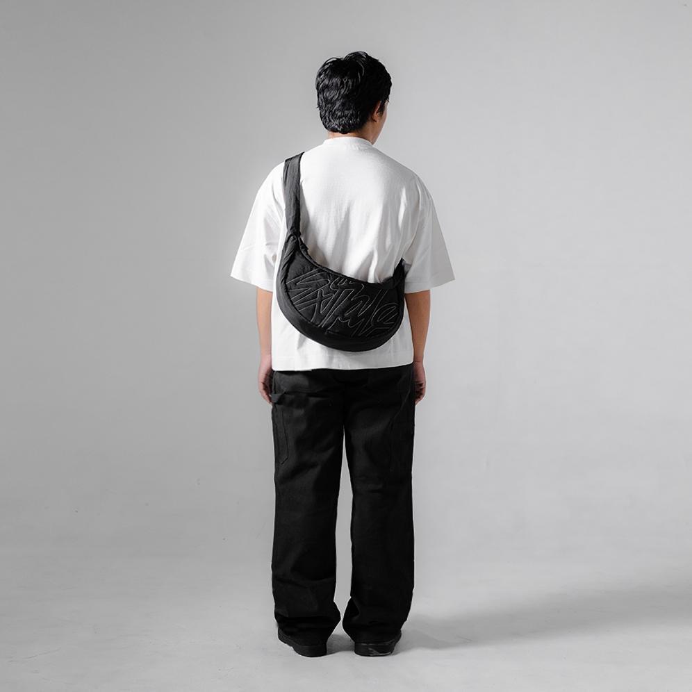 new exhale apparel slingbag wylie black