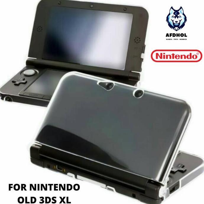 Crystal Case Mika Nintendo 3ds XL LL 3dsXL Casing Transparan Old 3dsXL