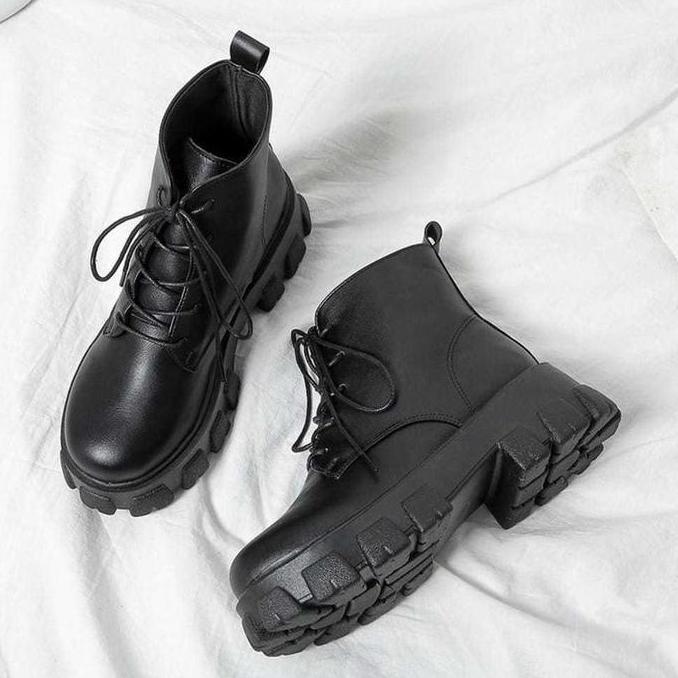Viral  Sepatu Boots Wanita Korean Style Sepatu Boots Korea