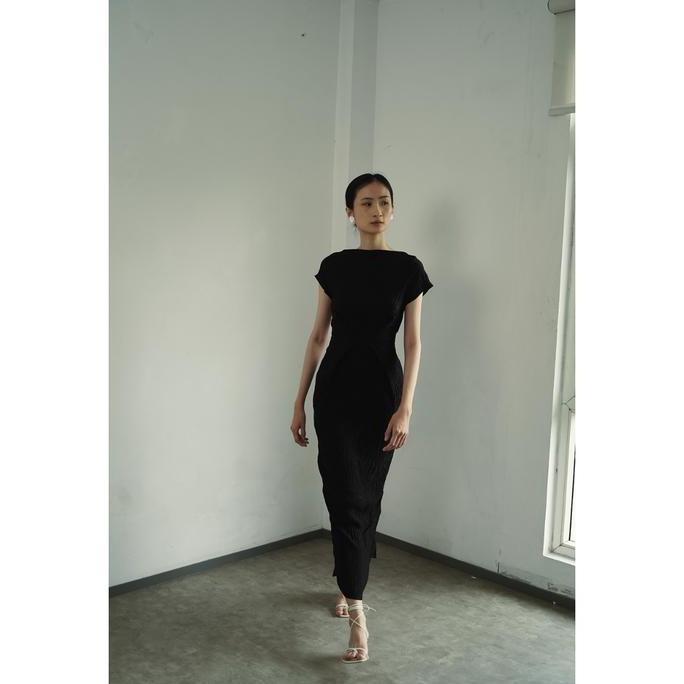 Mbgx- Pafon Luna Dress - Black Pafon