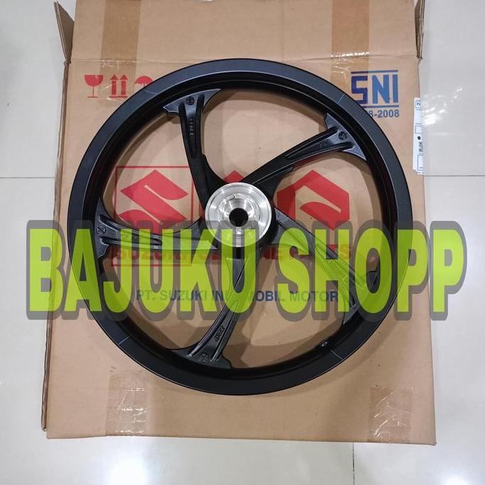 VELG PELEK DEPAN SUZUKI SKYDRIVE 125 ORIGINAL SUZUKI
