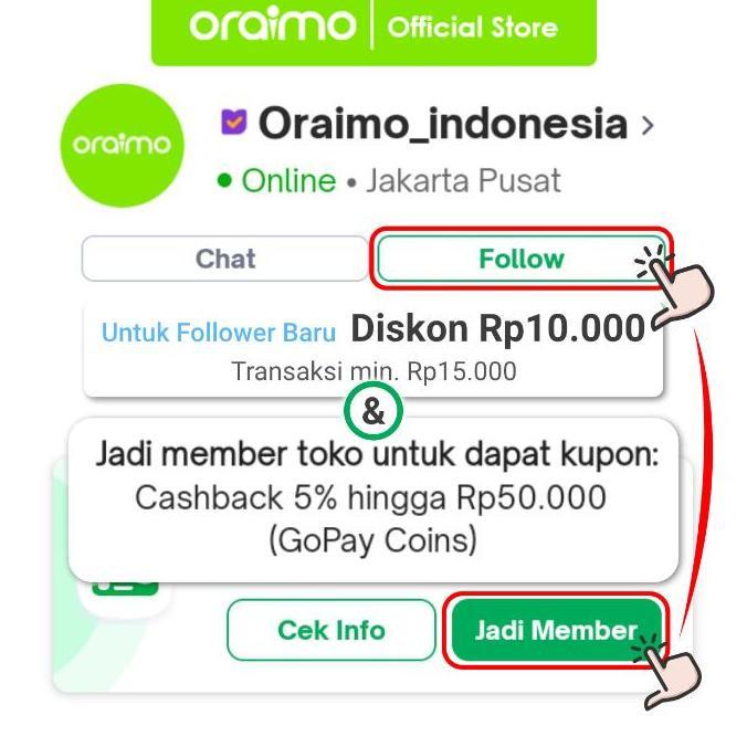 Diterium- Oraimo Wired Headset Earphone Universal 3.5Mm Jack 1.2 Meter Oep-E21N