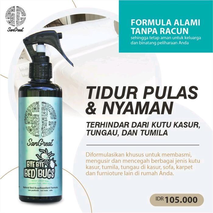 Anti kutu tungau kasur sofa karpet alami 250 ml