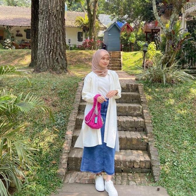 Termurah  Myjieofficial - Inara Tunik | Tunik Wanita | Tunik Linen | Kemeja Tunik Dress Linen Wanita