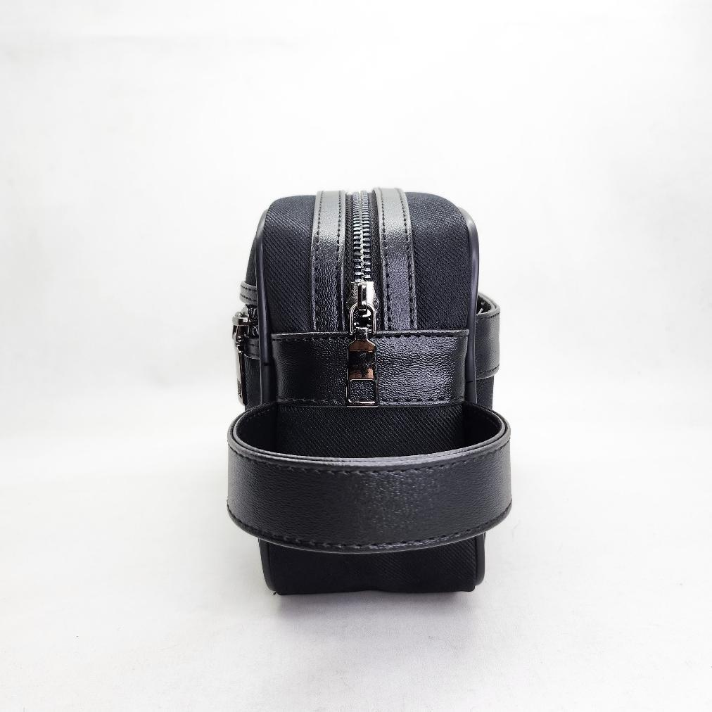 TERBARU Tas Pouch Pria Hush Puppies 718 Hitam | Clutch Bag Travel Pria Waterproof Premium