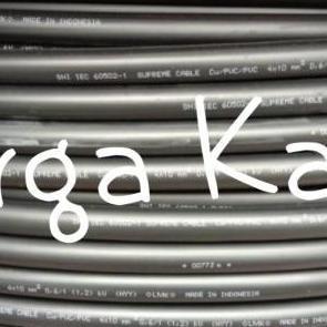 Gercep- Kabel Listrik Nyy 4X10 Supreme / Nyy 4 X 10 / Kabel Tunggal 4X10 Mm
