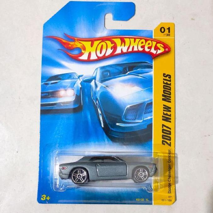 Hotwheels Hot Wheels Dodge Challenger Concept abu-abu 2007 New Models