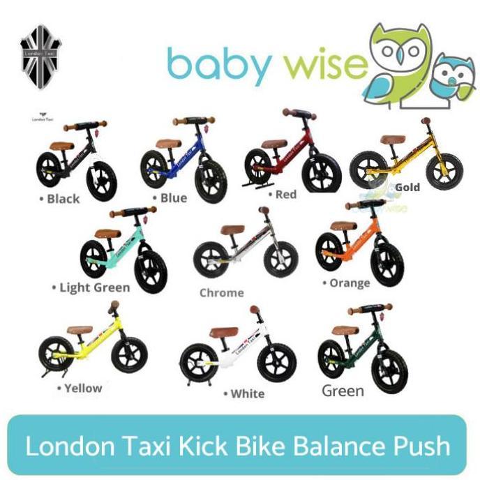 Promo London Taxi Kick Bike Balance Bike Sepeda Anak Diskon