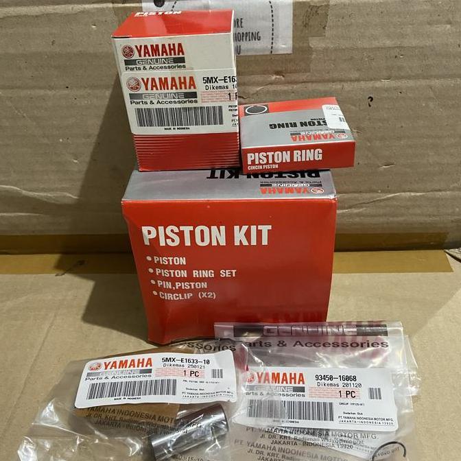 Promo Piston Seher Ring Set 5MX Mio Sporty Soul Nouvo Original YGP Diskon