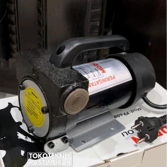 Mesin Pompa oli Listrik Modern FY608 FY-608 Pompa oli DC aki FY607 FY-607