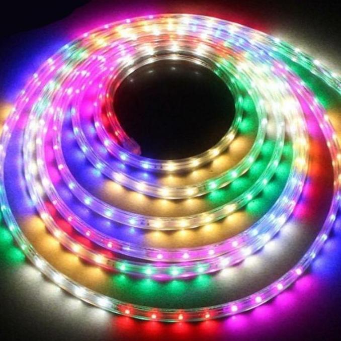 Lightbrum- Lampu Led Strip Selang 5050 10M 10 Meter Lampu Selang Rgb Warna Warni