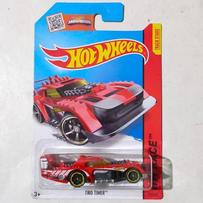 Hotwheels Hot Wheels Two Timer merah 2015 HW Race Track Stars rare