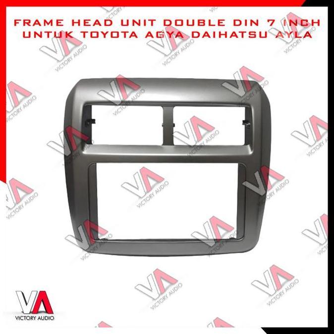 Frame Oem Agya/Ayla Head Unit Doubledin Mobil Baru