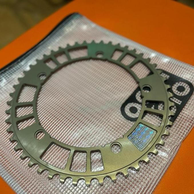 TERBARU - Chainring AARN PRO anniversary made in USA BCD144 fixie