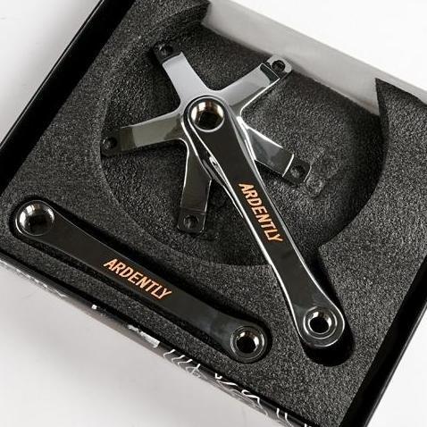 HARGA DISC - Crank arm ARDENTLY ultralight BCD144 Track fixie 165mm