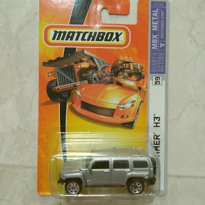 matchbox hummer h3 silver