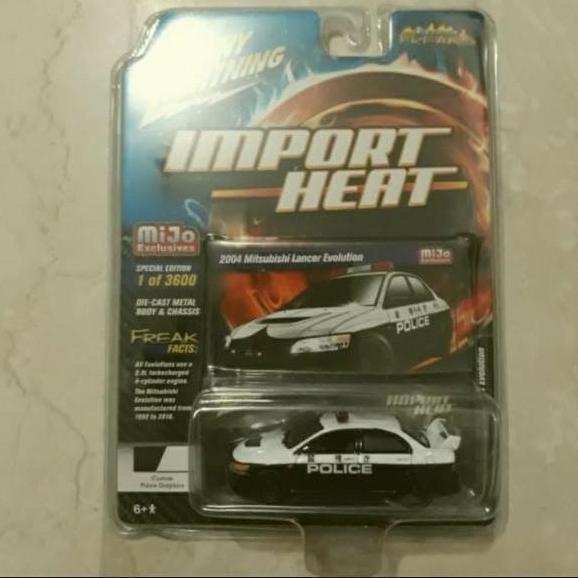 johnny lightning 2004 mitsubishi lancer evolution