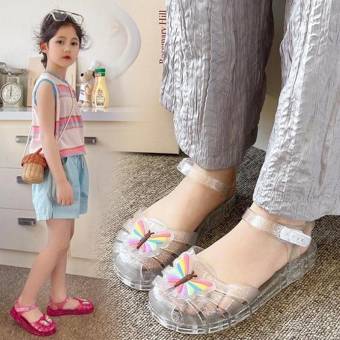 [CUCI GUDANG] / Sandal Sepatu Jelly Anak Import LETTA Sandal jelly Anak Perempuan Sandal Sepatu Anak