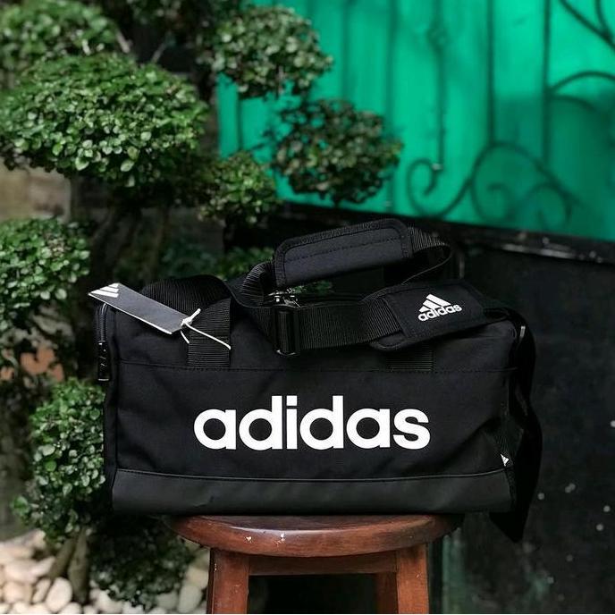 Adidas Duffle Bag Linear Xs Black GN1925 BNWT ORIGINAL BARANG RESMI STORE