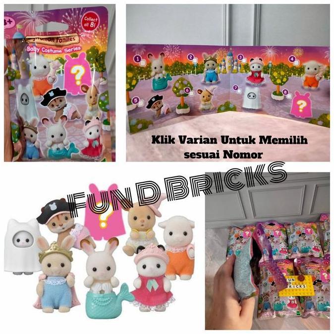 Sylvanian Baby Costume Series Ecer Satuan