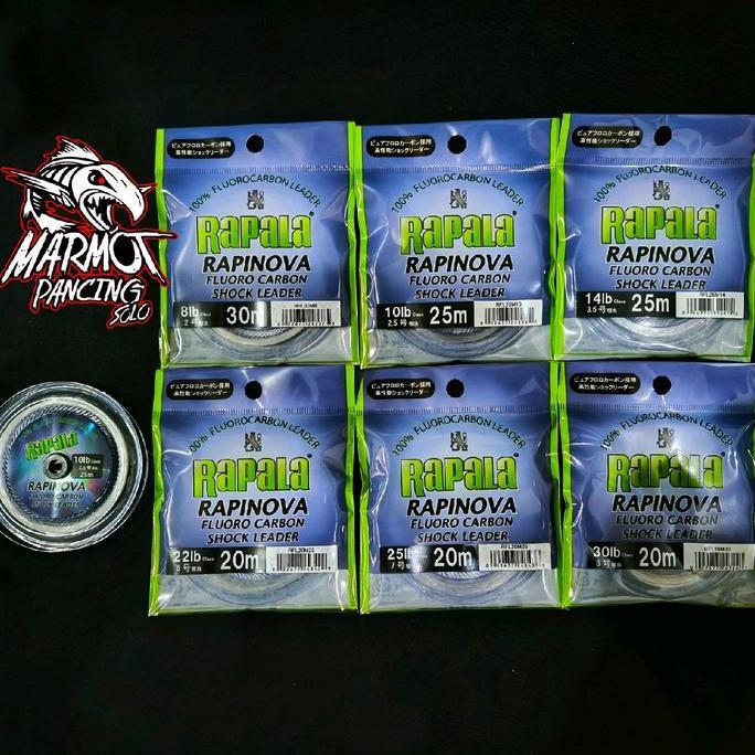 LEADER RAPALA RAPINOVA FLUORO CARBON SHOCK LEADER