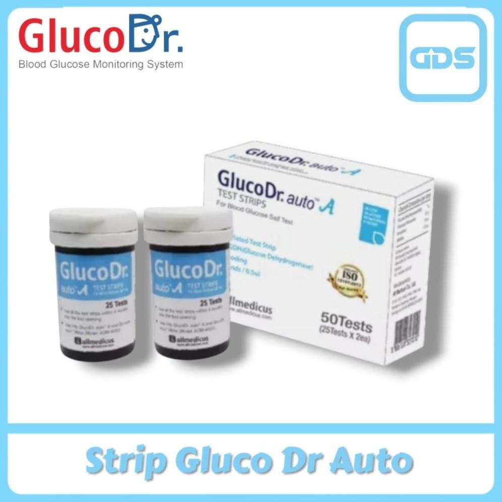 Strip Gluco Dr Auto  (AGM-4000)  Isi Ulang Gluco Dr Auto  Refill Gluco Dr Auto