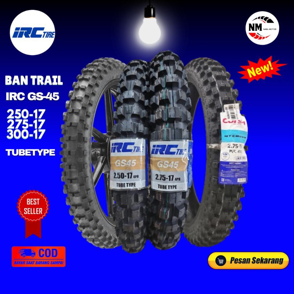 BAN TRAIL 250 275 RING 17 IRC Ban IRC Trail 250 275 17 Ban Trail IRC GS45 MOTOCROSS GS 45....