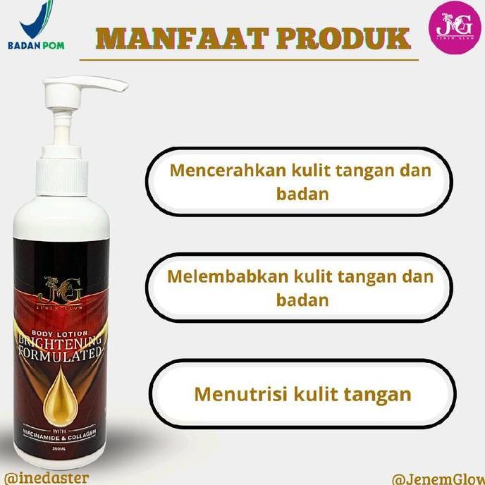 Promo [2 Pcs] Body Lotion Brightening Formulated With Niacinamide N Colagen Dapat 2 Pcs