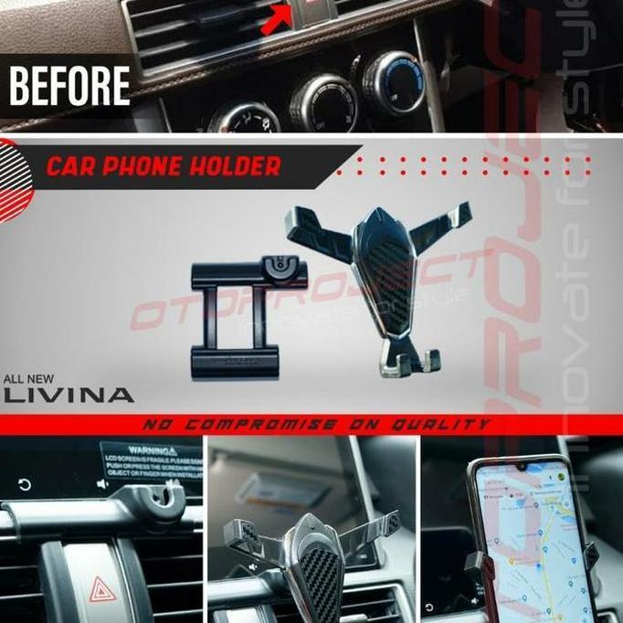 Promo PHONE HOLDER MOBIL LIVINA BRV MOBILIO ALL NEW TERIOS Diskon