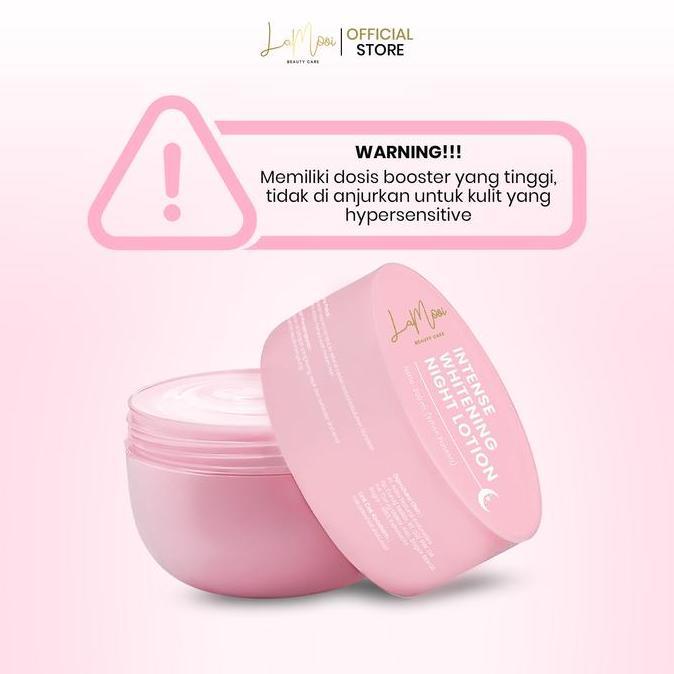 Murah [Lamooi] Luxury Whitening Body Lotion (Hb Siang) + Intense Whitening Night Lotion (Hb Malam) +