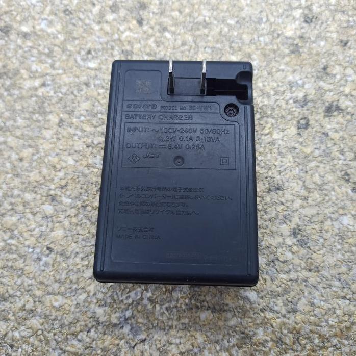Charger Sony Bc-Vw1 Bc Vw1 For Battery Np-Fw50 Second Original Second