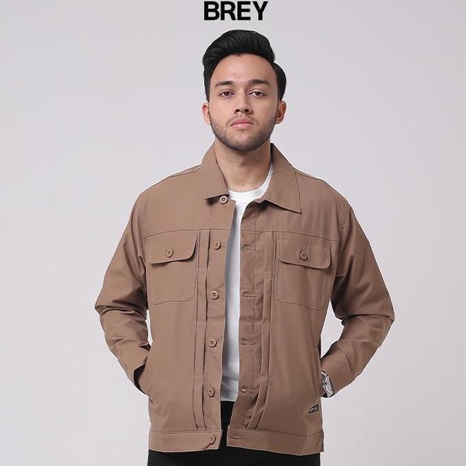 BREY Rex Jacket | Jaket Pria Trucker Motor Original Premium Jacket Semi Parka Distro Outer Outerwear