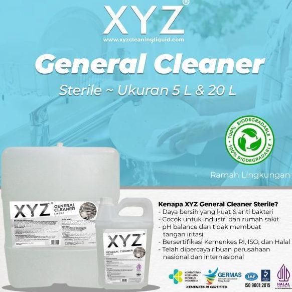 XYZ General Cleaner Sterile Sabun Cuci Multifungsi